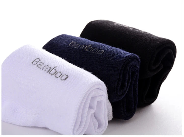 Lot de 10 Paires de Chaussettes Bambou